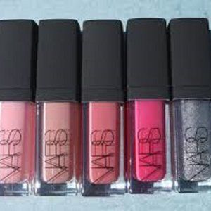 Nars Andy Warhol Kiss Larger than life lip gloss coffett set of 5 pretty glosses